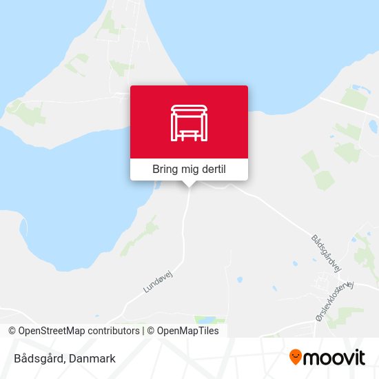 Bådsgård kort