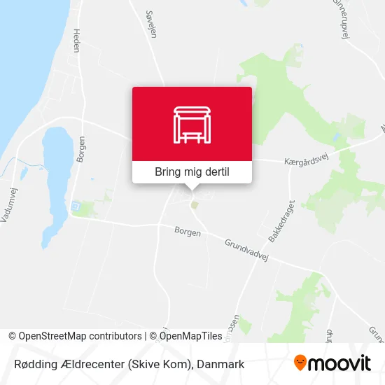 Rødding Ældrecenter (Skive Kom) kort