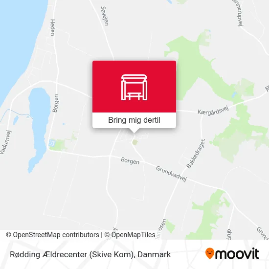 Rødding Ældrecenter (Skive Kom) kort