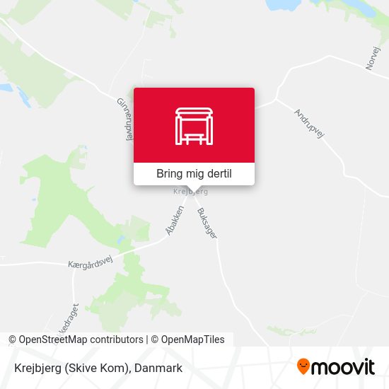 Krejbjerg (Skive Kom) kort