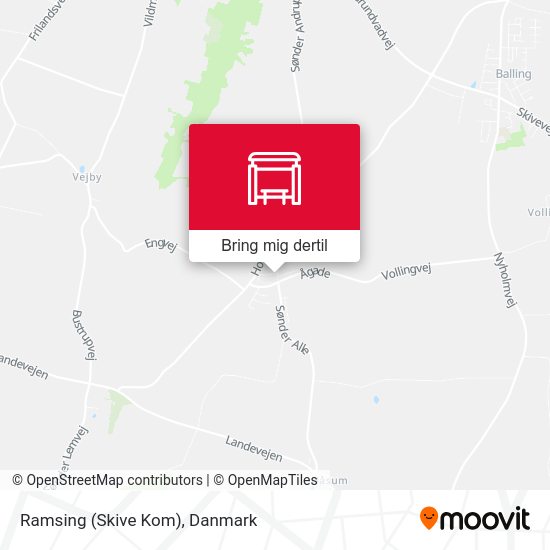 Ramsing (Skive Kom) kort