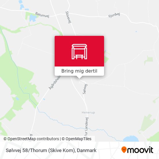Sølvvej 58/Thorum (Skive Kom) kort