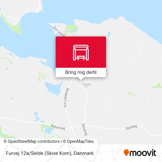 Furvej 12a/Selde (Skive Kom) kort