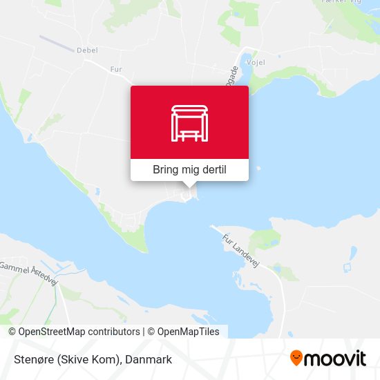 Stenøre (Skive Kom) kort