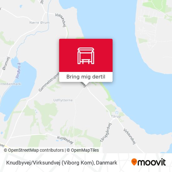 Knudbyvej / Virksundvej (Viborg Kom) kort