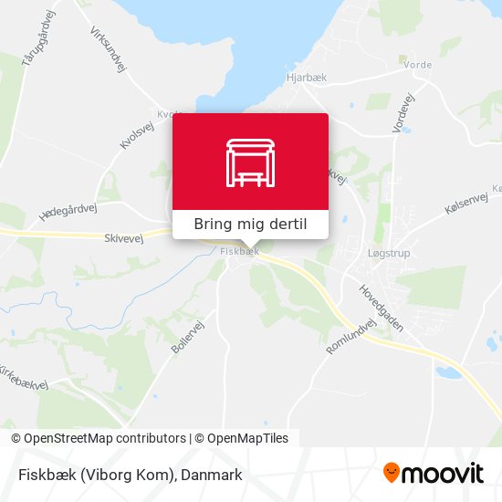 Fiskbæk (Viborg Kom) kort