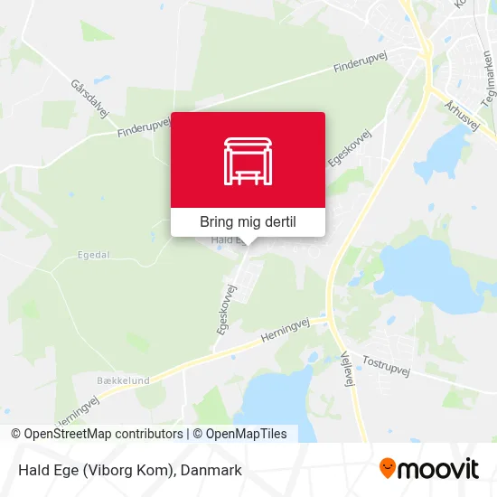 Hald Ege (Viborg Kom) kort