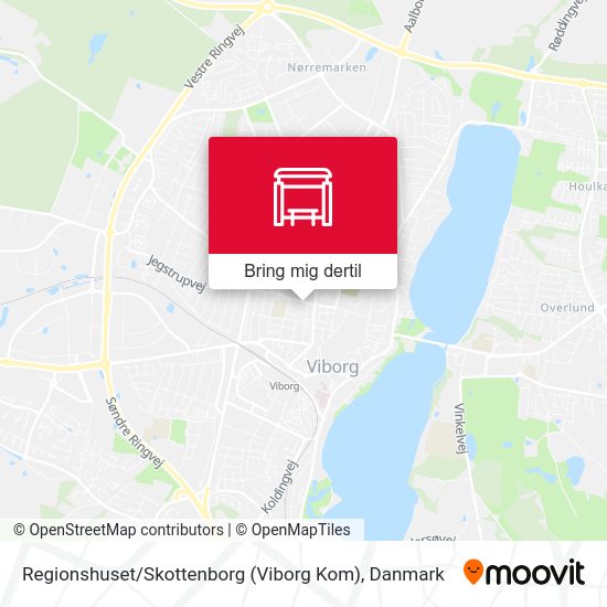 Regionshuset / Skottenborg (Viborg Kom) kort