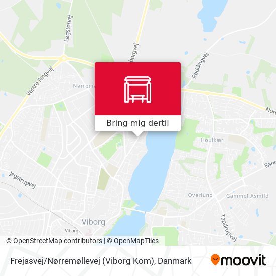 Frejasvej / Nørremøllevej (Viborg Kom) kort