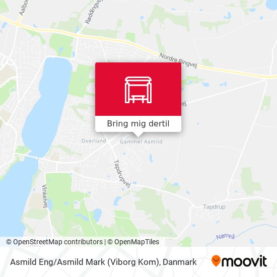 Asmild Eng / Asmild Mark (Viborg Kom) kort
