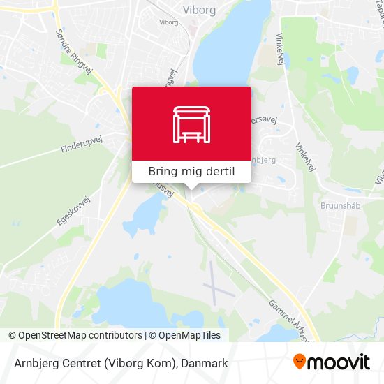 Arnbjerg Centret (Viborg Kom) kort