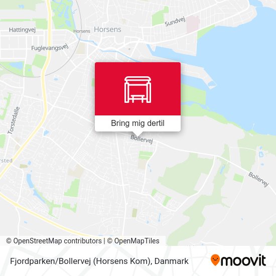 Fjordparken / Bollervej (Horsens Kom) kort
