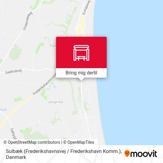 Sulbæk (Frederikshavnsvej / Frederikshavn Komm.) kort