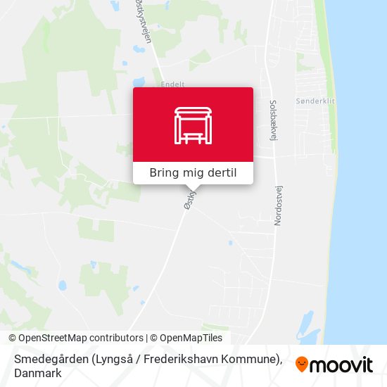 Smedegården (Lyngså / Frederikshavn Kommune) kort