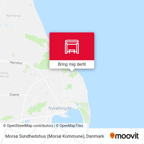 Morsø Sundhedshus (Morsø Kommune) kort