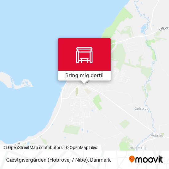 Gæstgivergården (Hobrovej / Nibe) kort