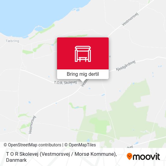 T O R Skolevej (Vestmorsvej / Morsø Kommune) kort