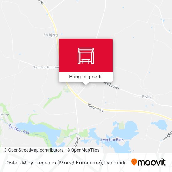 Øster Jølby Lægehus (Morsø Kommune) kort