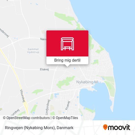 Ringvejen (Nykøbing Mors) kort