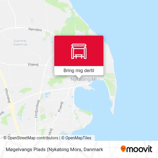Møgelvangs Plads kort