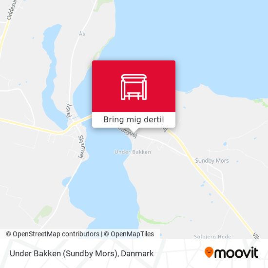 Under Bakken (Sundby Mors) kort