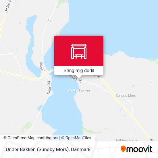 Under Bakken (Sundby Mors) kort