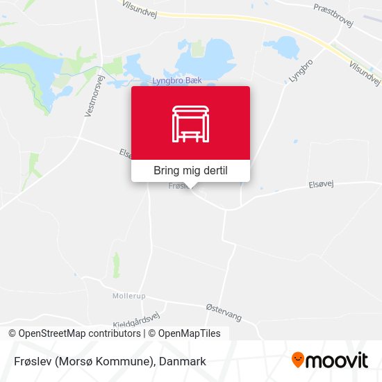 Frøslev (Morsø Kommune) kort