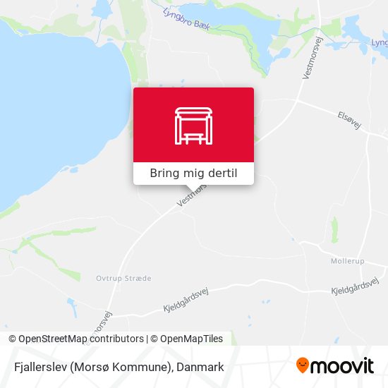 Fjallerslev (Morsø Kommune) kort