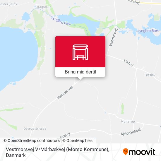 Vestmorsvej V / Mårbækvej (Morsø Kommune) kort