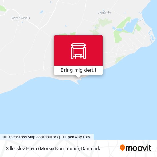 Sillerslev Havn (Morsø Kommune) kort