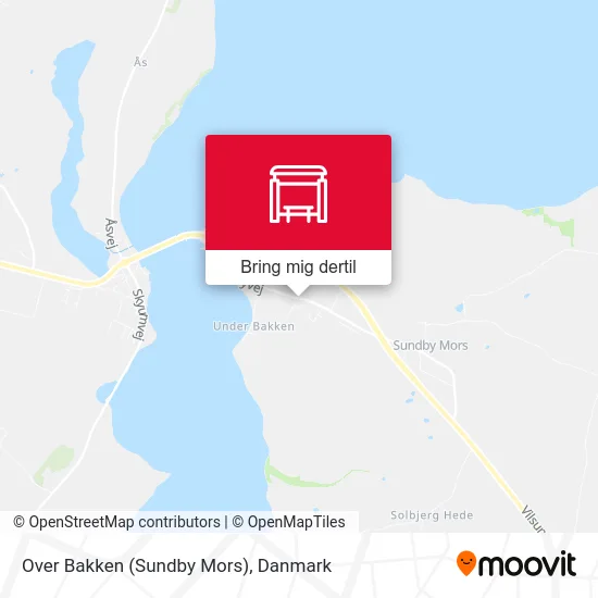 Over Bakken (Sundby Mors) kort