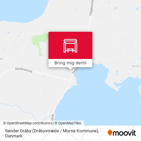 Sønder Dråby (Dråbystræde / Morsø Kommune) kort