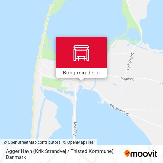 Agger Havn (Krik Strandvej / Thisted Kommune) kort