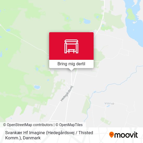 Svankær Hf Imagine (Hedegårdsvej / Thisted Komm.) kort