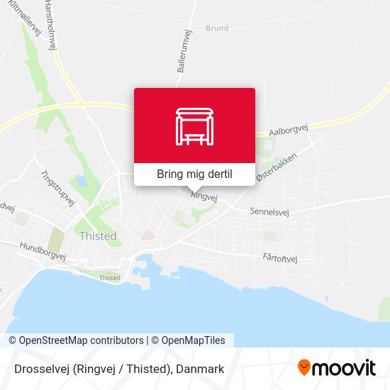 Drosselvej (Ringvej / Thisted) kort
