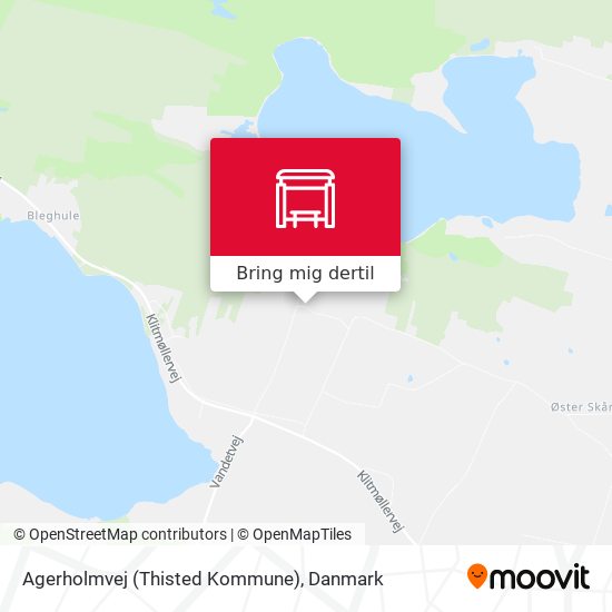 Agerholmvej (Thisted Kommune) kort