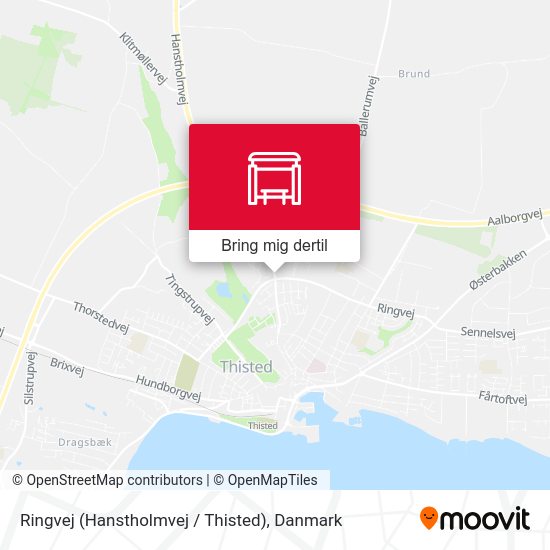 Ringvej (Hanstholmvej / Thisted) kort