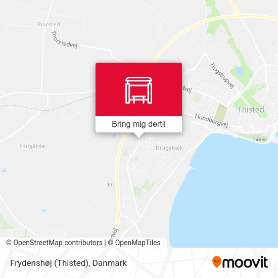 Frydenshøj (Thisted) kort