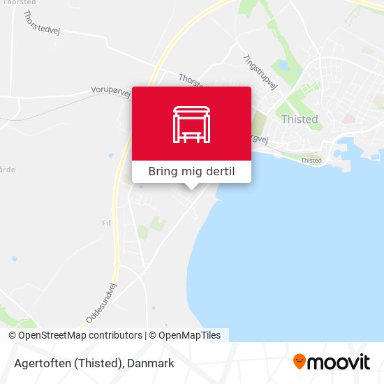 Agertoften (Thisted) kort