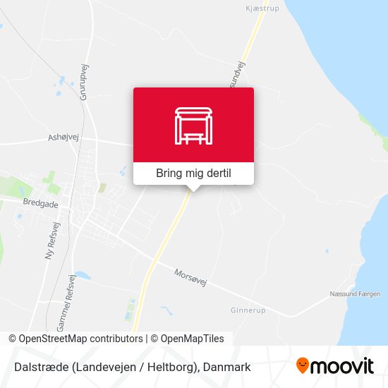 Dalstræde (Landevejen / Heltborg) kort