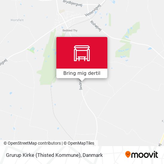 Grurup Kirke (Thisted Kommune) kort