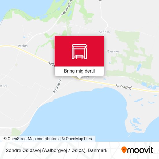 Søndre Øsløsvej (Aalborgvej / Øsløs) kort