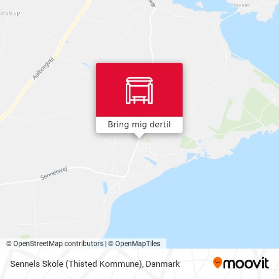 Sennels Skole (Thisted Kommune) kort