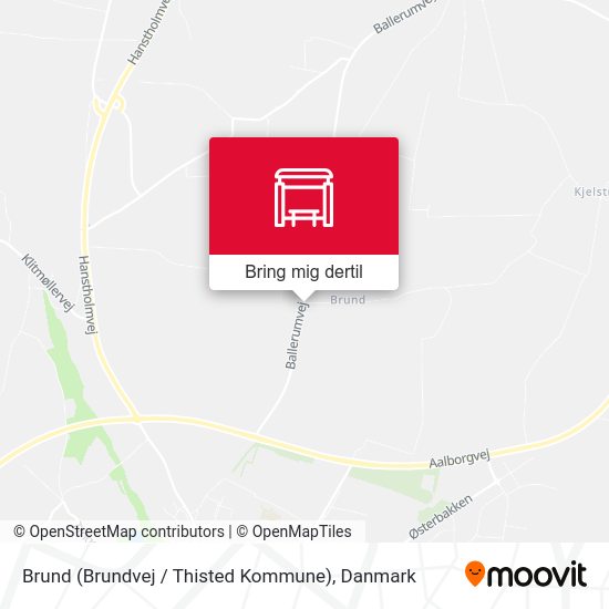 Brund (Brundvej / Thisted Kommune) kort