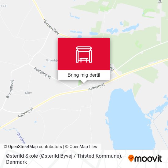 Østerild Skole (Østerild Byvej / Thisted Kommune) kort