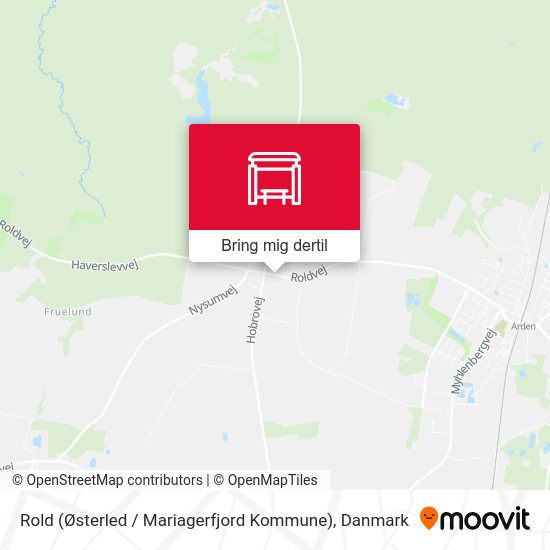 Rold (Østerled / Mariagerfjord Kommune) kort