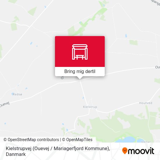 Kielstrupvej (Ouevej / Mariagerfjord Kommune) kort