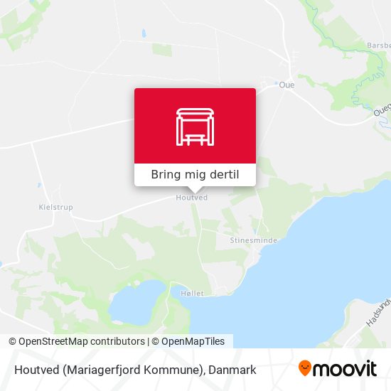 Houtved (Mariagerfjord Kommune) kort