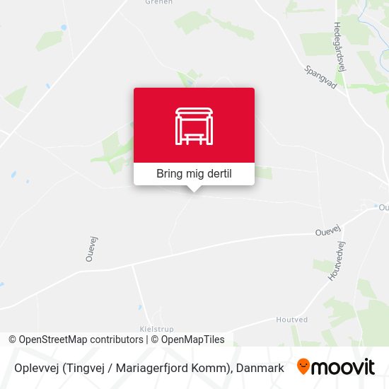 Oplevvej (Tingvej / Mariagerfjord Komm) kort