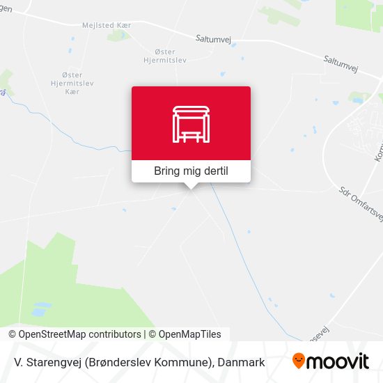 V. Starengvej (Brønderslev Kommune) kort